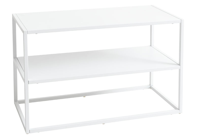 Buy Shoe rack VIRUM 2 shelves white Online From JYSK Kuwait