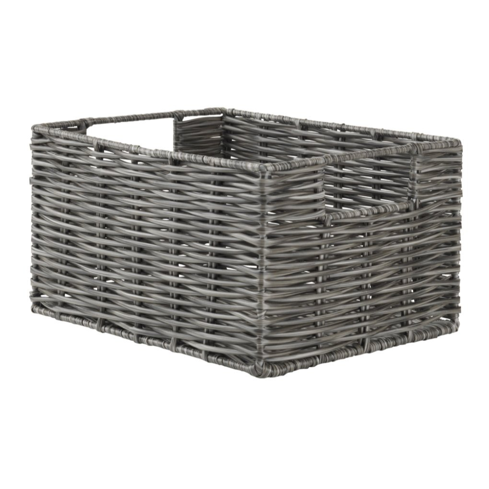 Basket CASPERSEN W17xL23xH13cm grey