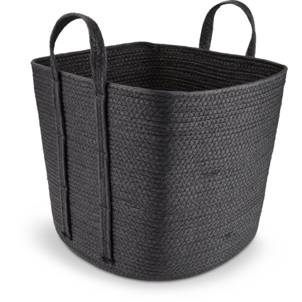 Basket HJALTI W37xL37xH32cm black
