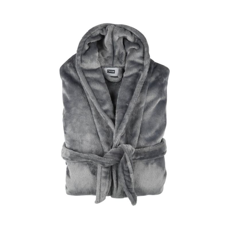 Bathrobe LERUM S/M dark grey