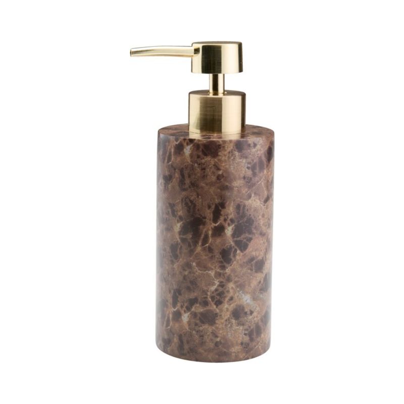 Soap dispenser MAKARYD brown