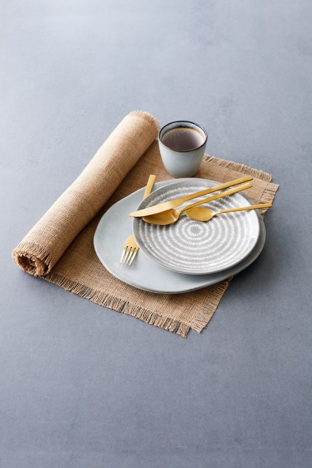 Buy Plate KLAUDI 21cm grey Online From JYSK Kuwait