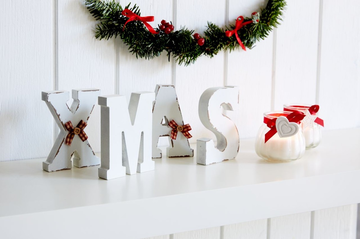 XMAS decoration letters IS W2x