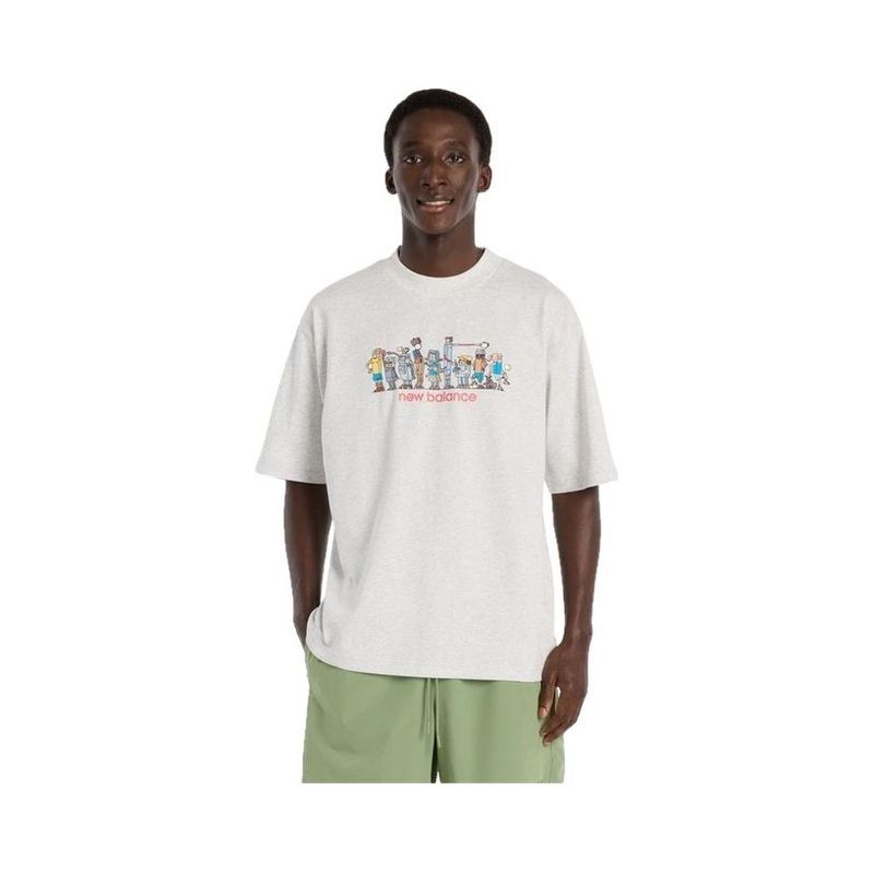 New Balance Ghica Line Up Oversized Men's Tshirt