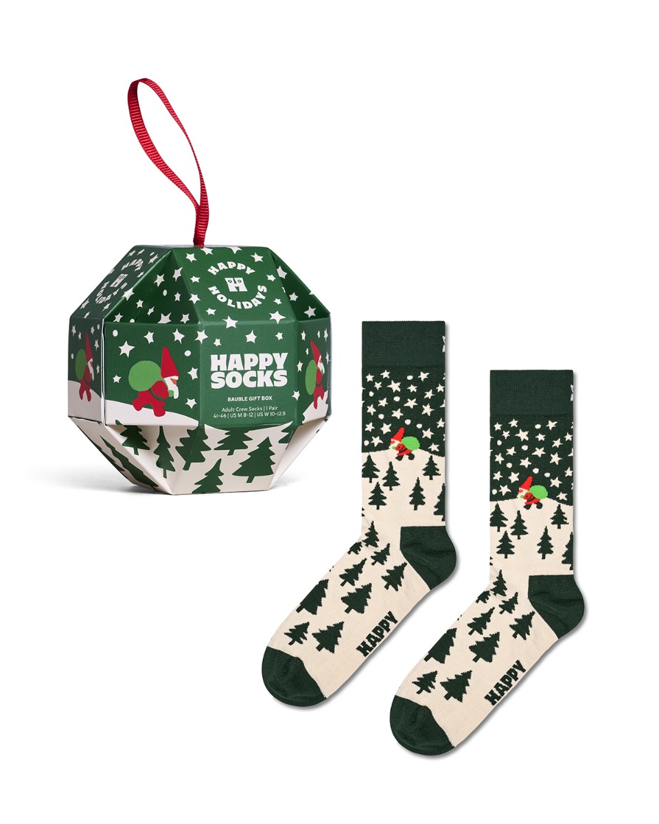 HAPPY SOCKS UNISEX 1-PACK SNOW GLOBE SOCK GIFT SET