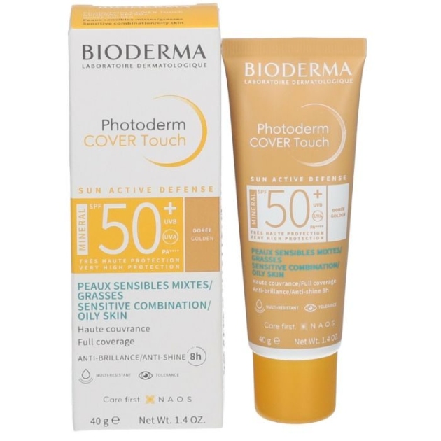 Bioderma Photoderm Cover Touch Doree Spf50 40gm