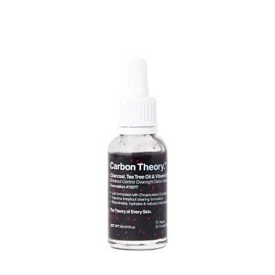 Carbon Theory Charcoal & Tea Tree Oil & Vitamin E Serum 30ml