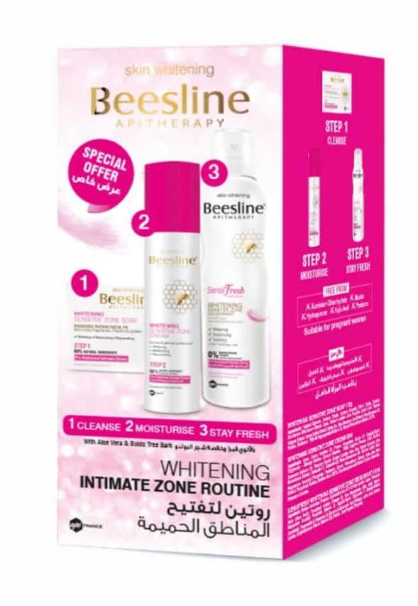 Beesline Whitening Intimate Zone Routine