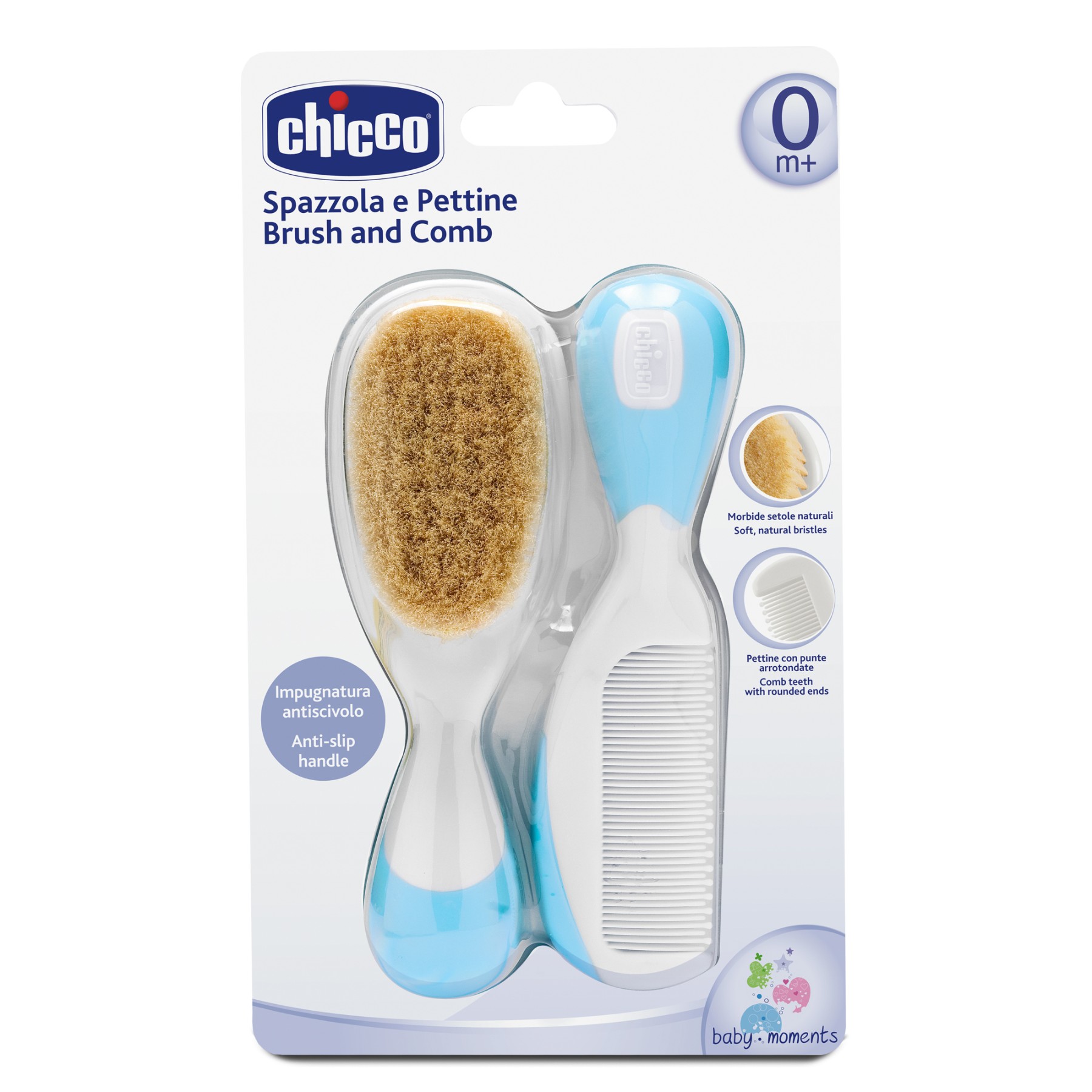 Chicco Brush&Comb Blue 65692