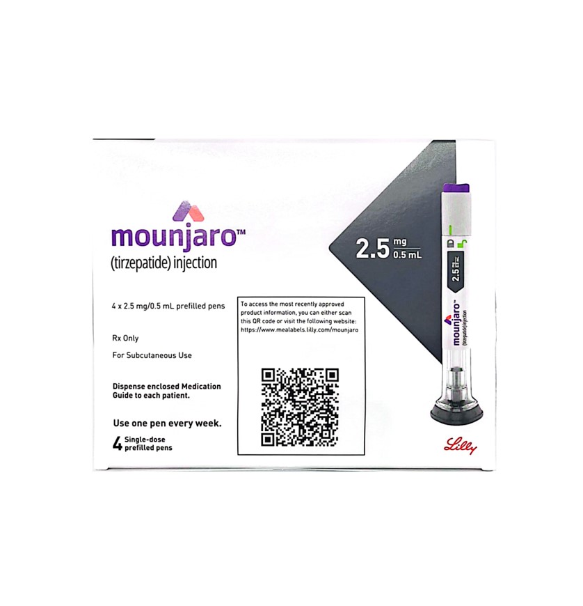 Mounjaro2.5mg/0.5ml Sol Injection 4 Prefilled Pens