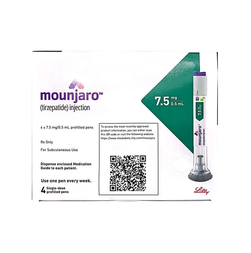 Mounjaro7.5mg/0.5ml Sol Injection 4 Prefilled Pens