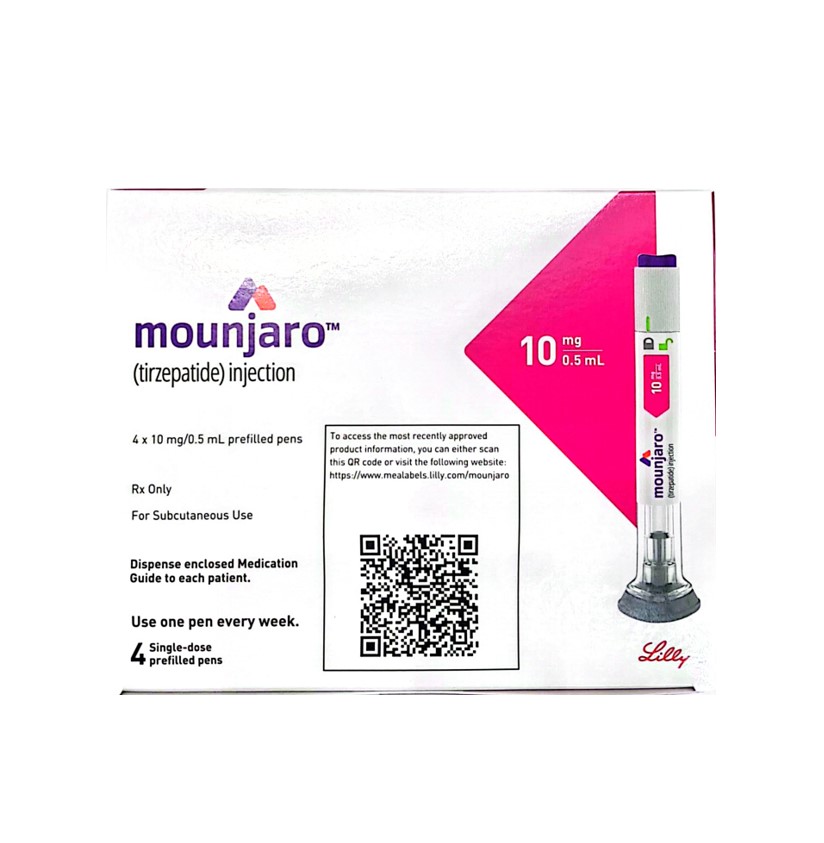 Mounjaro10mg/0.5ml Sol Injection 4 Prefilled Pens