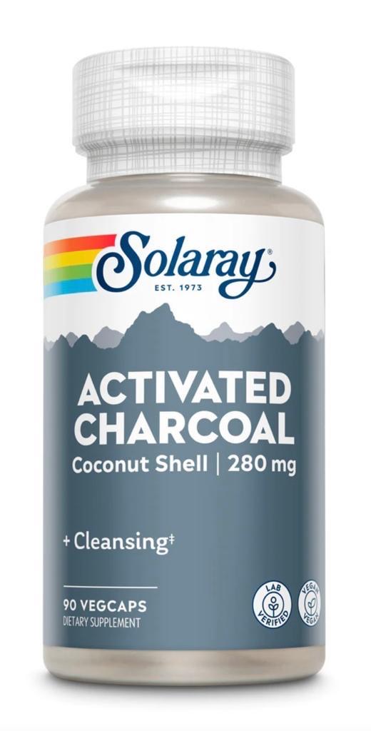 Solaray Activated Charcoal 280mg 90s