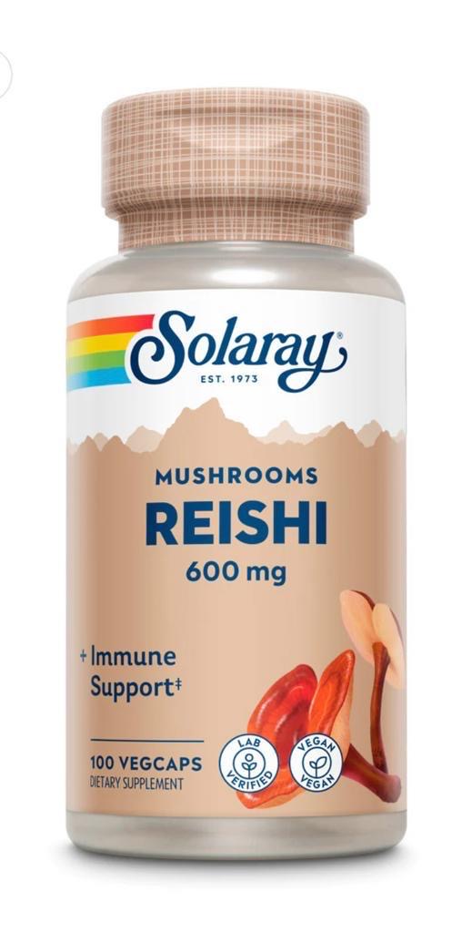 Solaray Reishi Mushroom 600mg 100cap