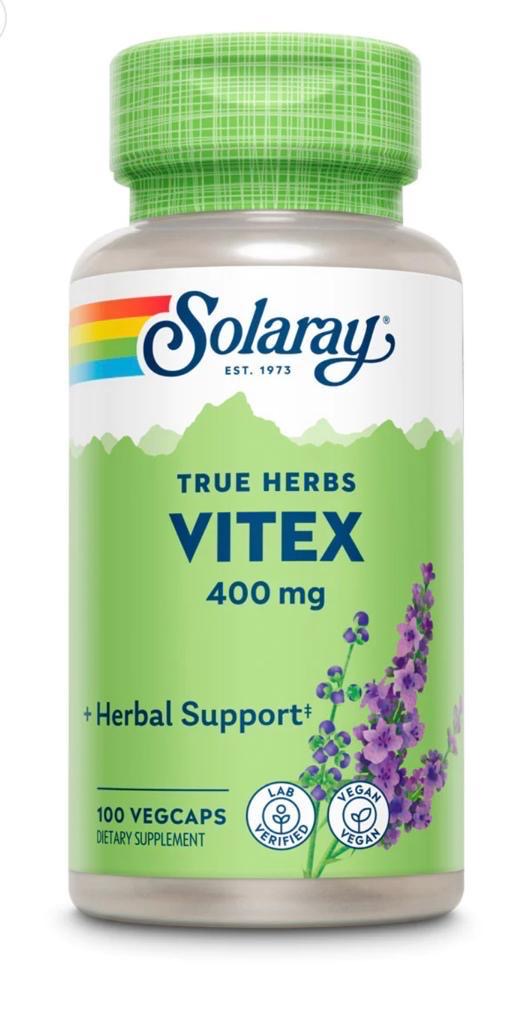 Solaray Vitex 400mg 100 Cap