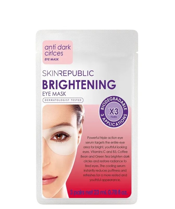 Skin Republic Brightening Eye Mask 3Pairs 23ml