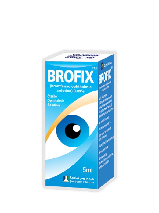 Brofix Sterile Ophthalmic Solution 0.09% Eye Drops 5ml