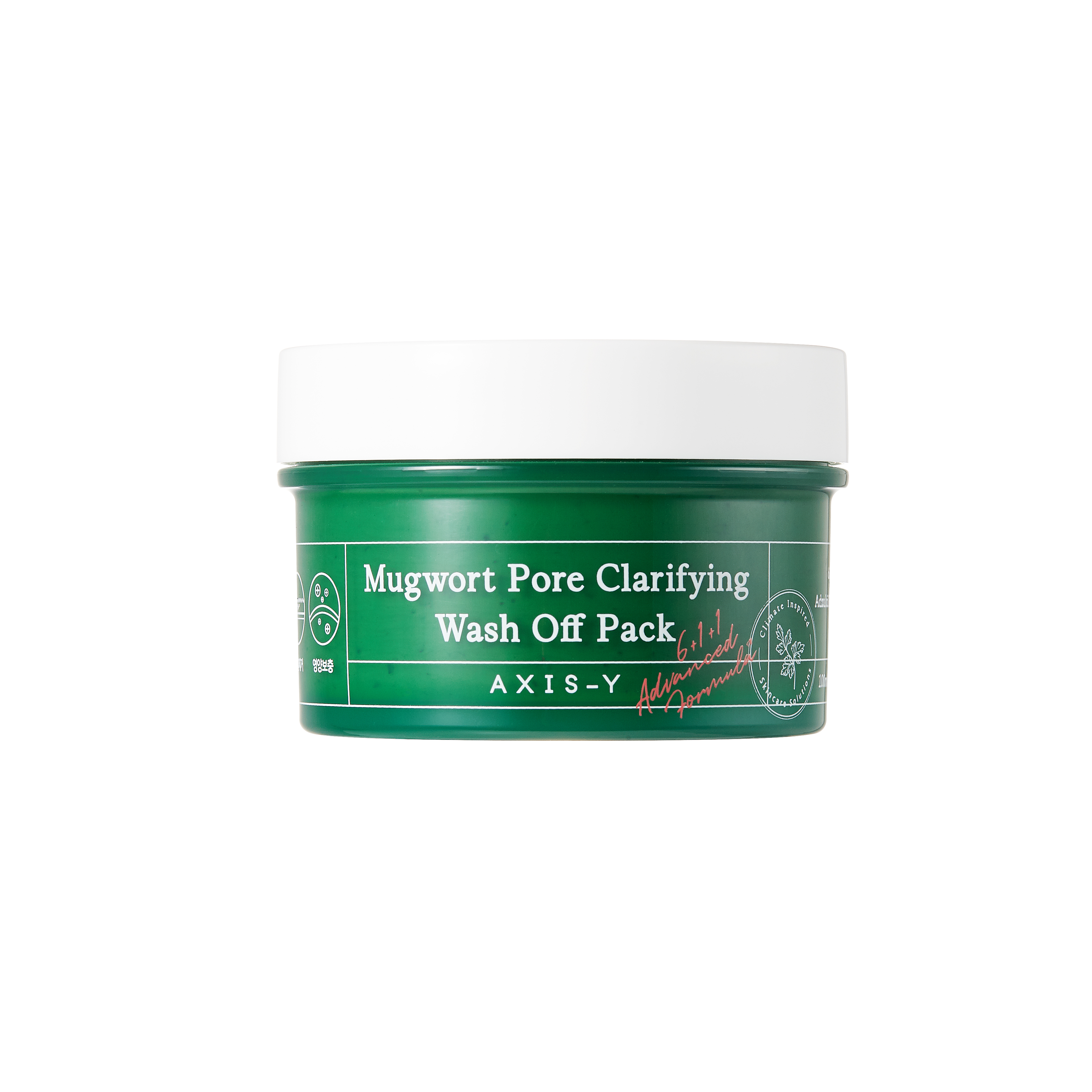 AXIS-Y Mugwort Pore Clarifying Wash Off pack 100ml