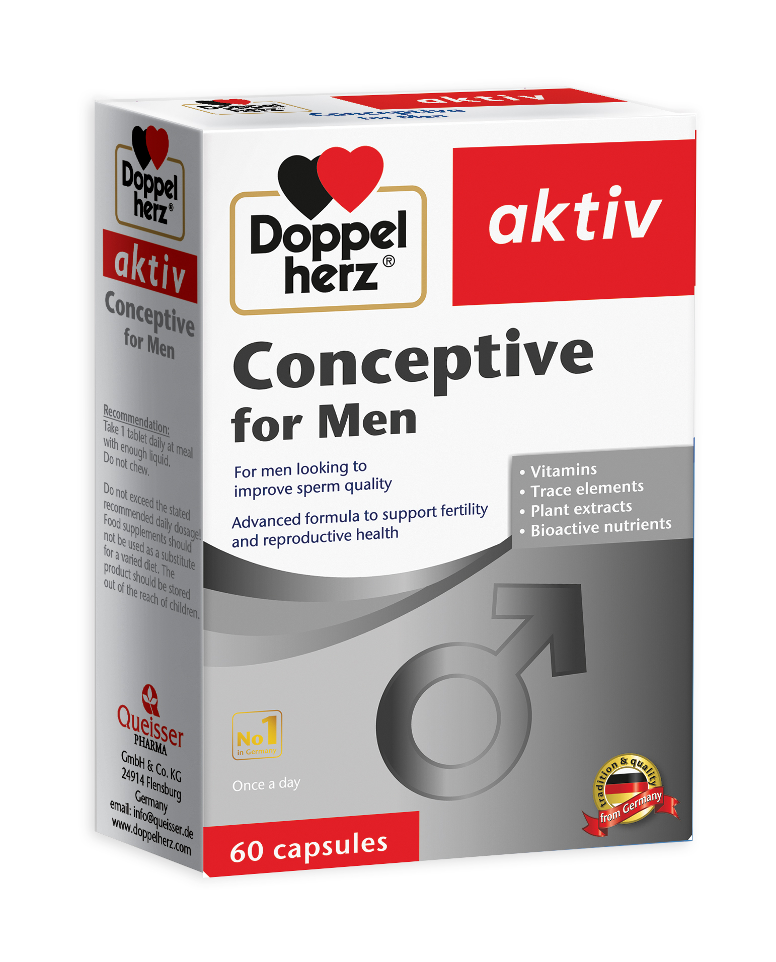 Doppelherz Aktiv Conceptive for Men 60 Capsules