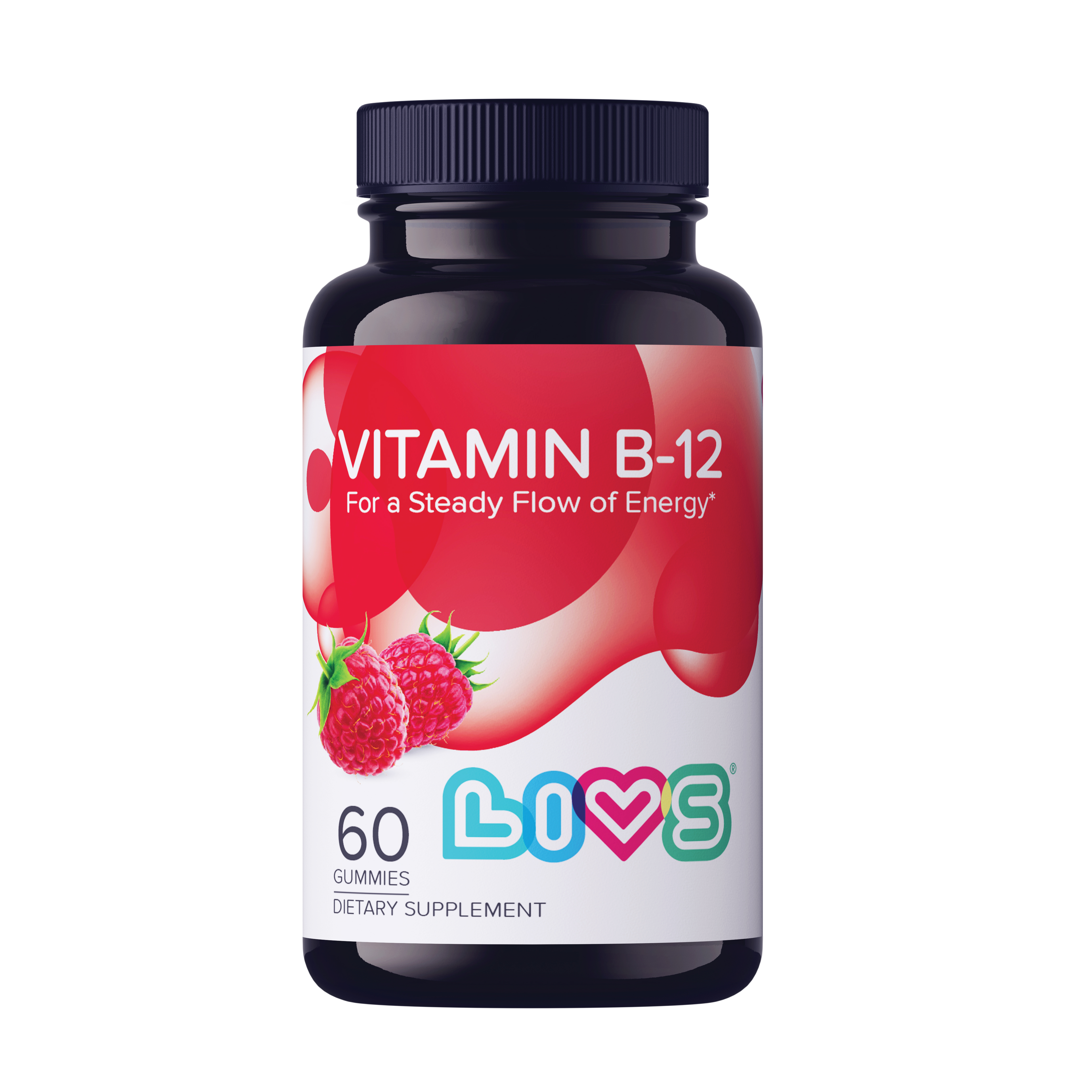 Livs Vitamin B12 Methylcobalamin 60 Gummies