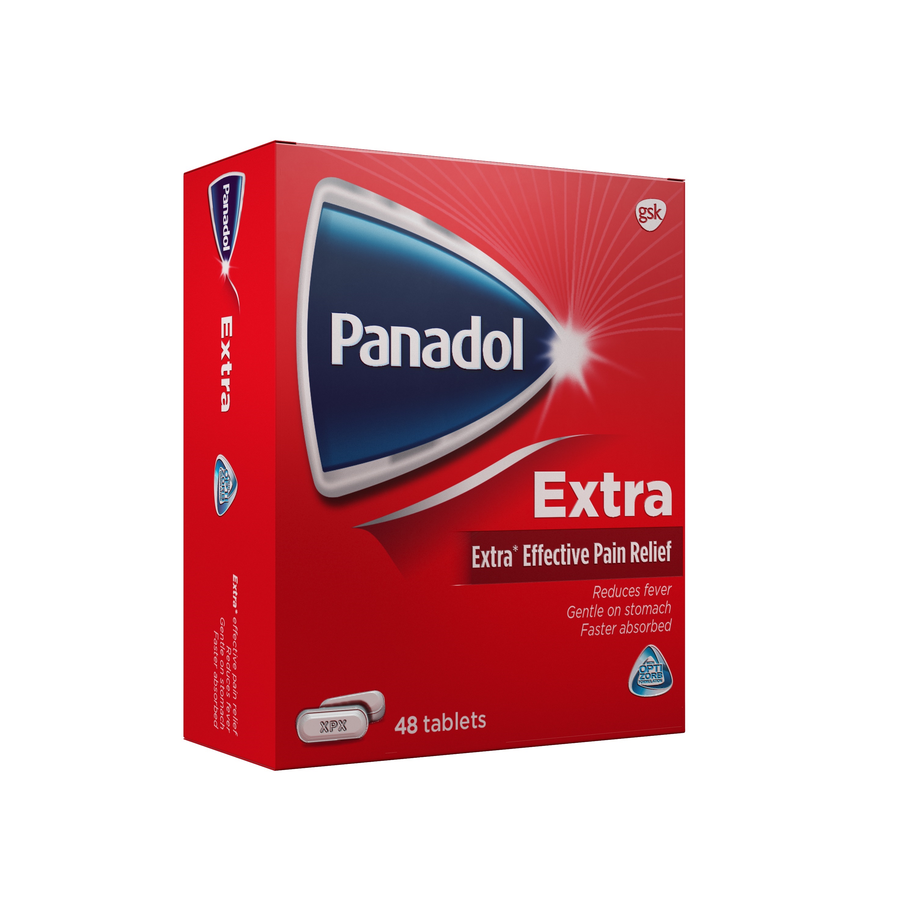 Panadol Extra Optizorb 48 Tablets