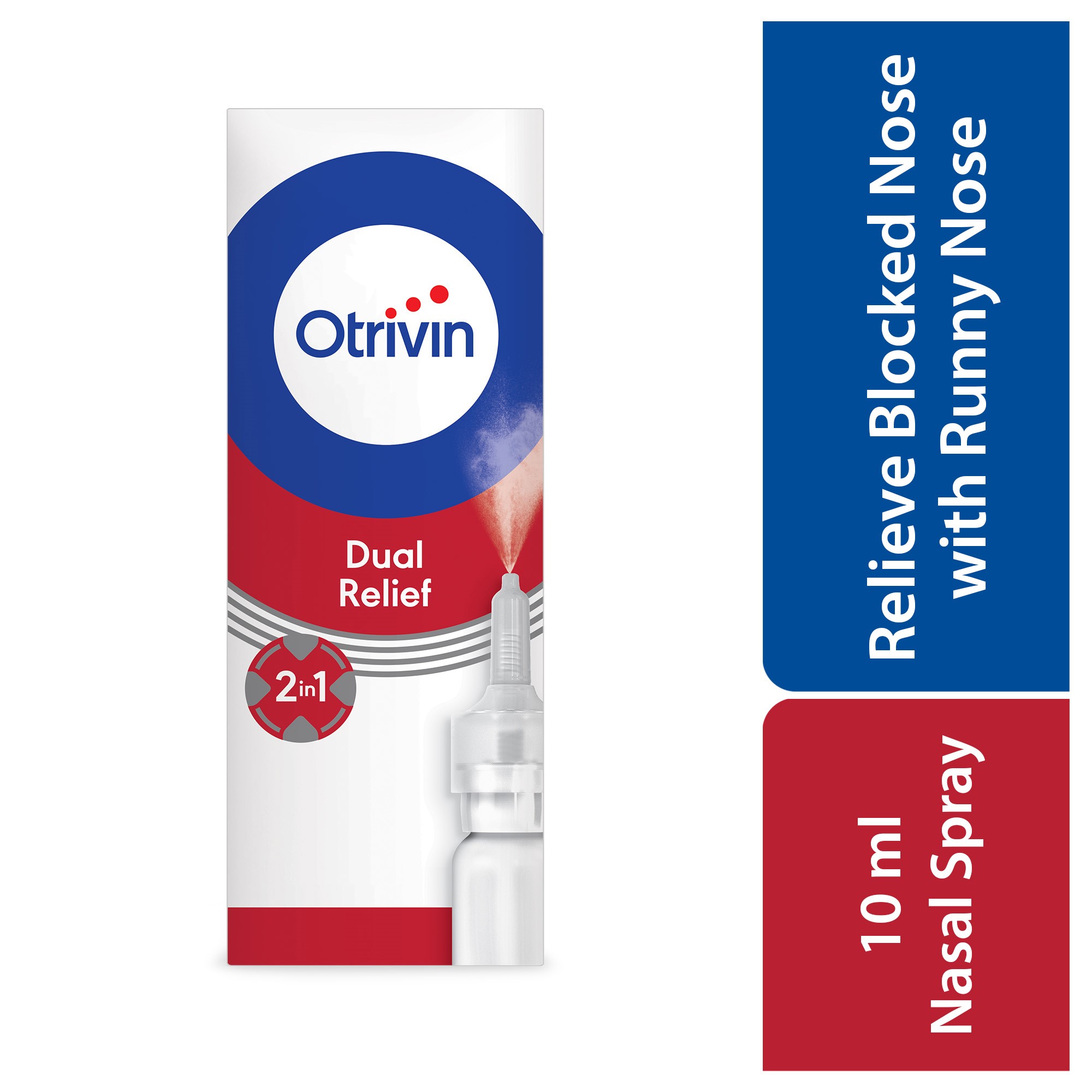 Otrivin Dual Relief Nasal Spray 10ml