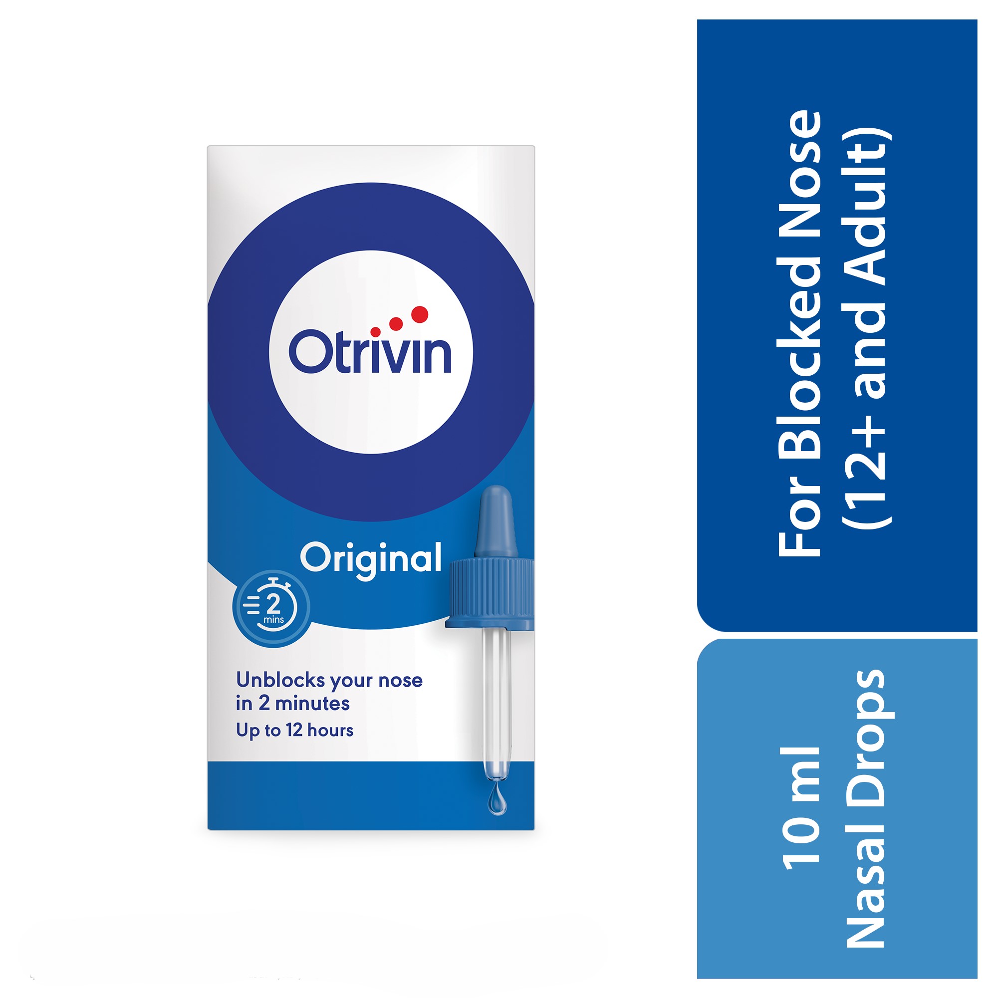 Otrivin Adult Nasal Drops 0.1% 10mL