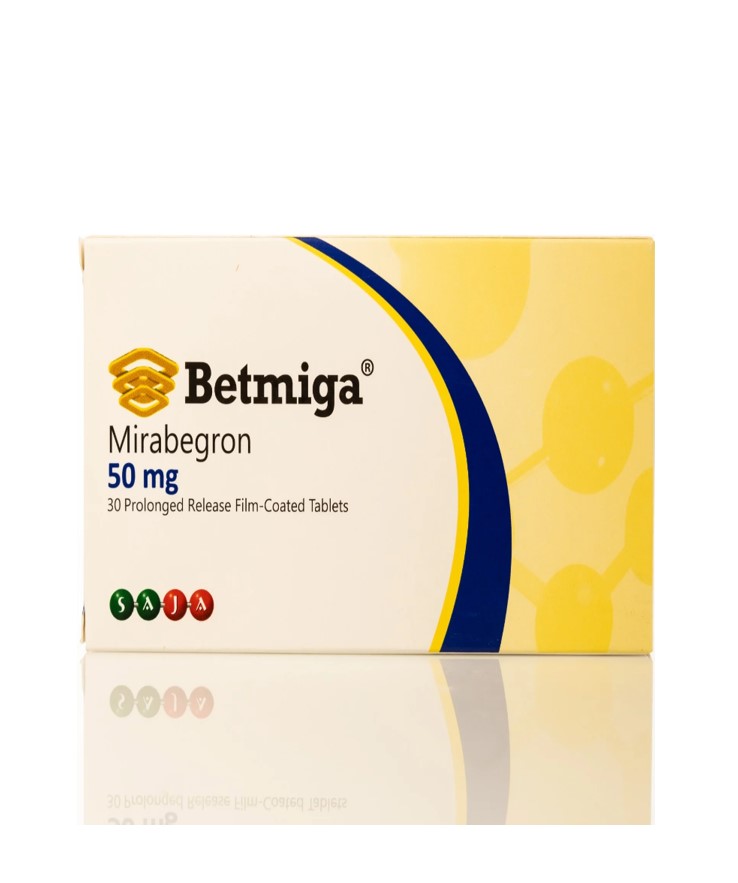 Betmiga 50mg 30 Tablets