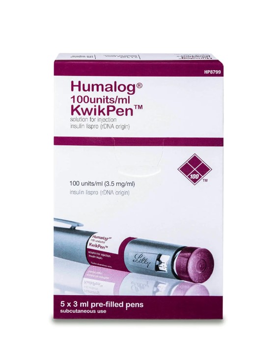 Humalog Kwik Pen 100U/ml 5*3mL