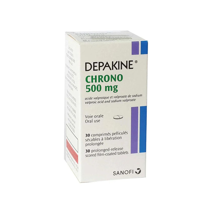 Depakine Chrono 500Mg 30Tablets