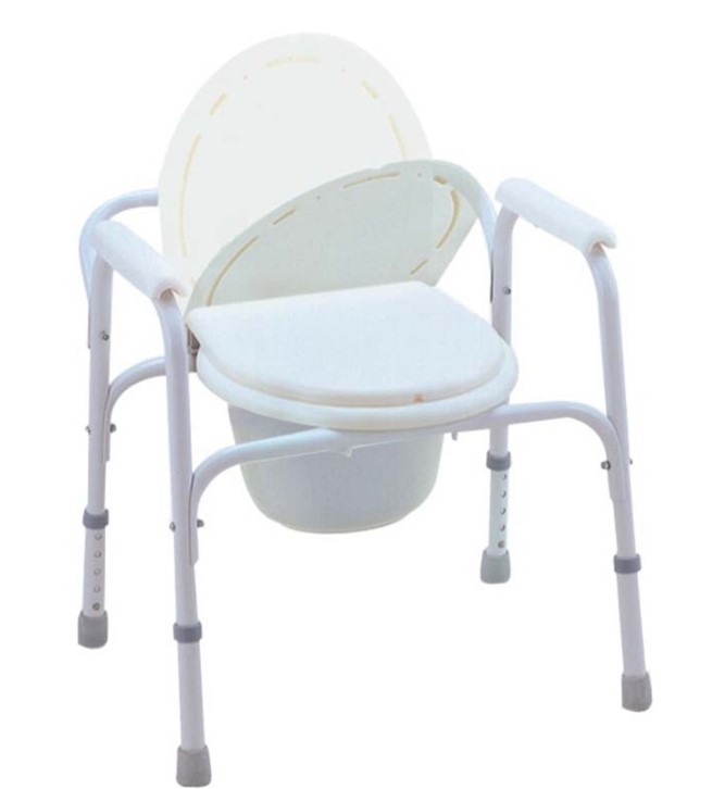 Commode Chair With Back 291