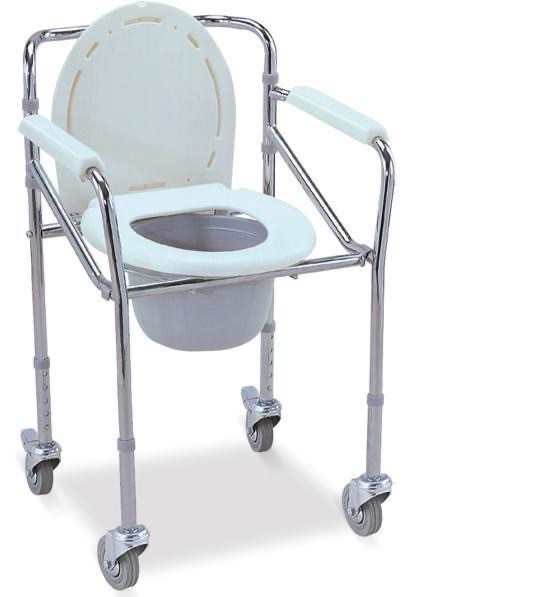 Commode Chair with Wheels ME284