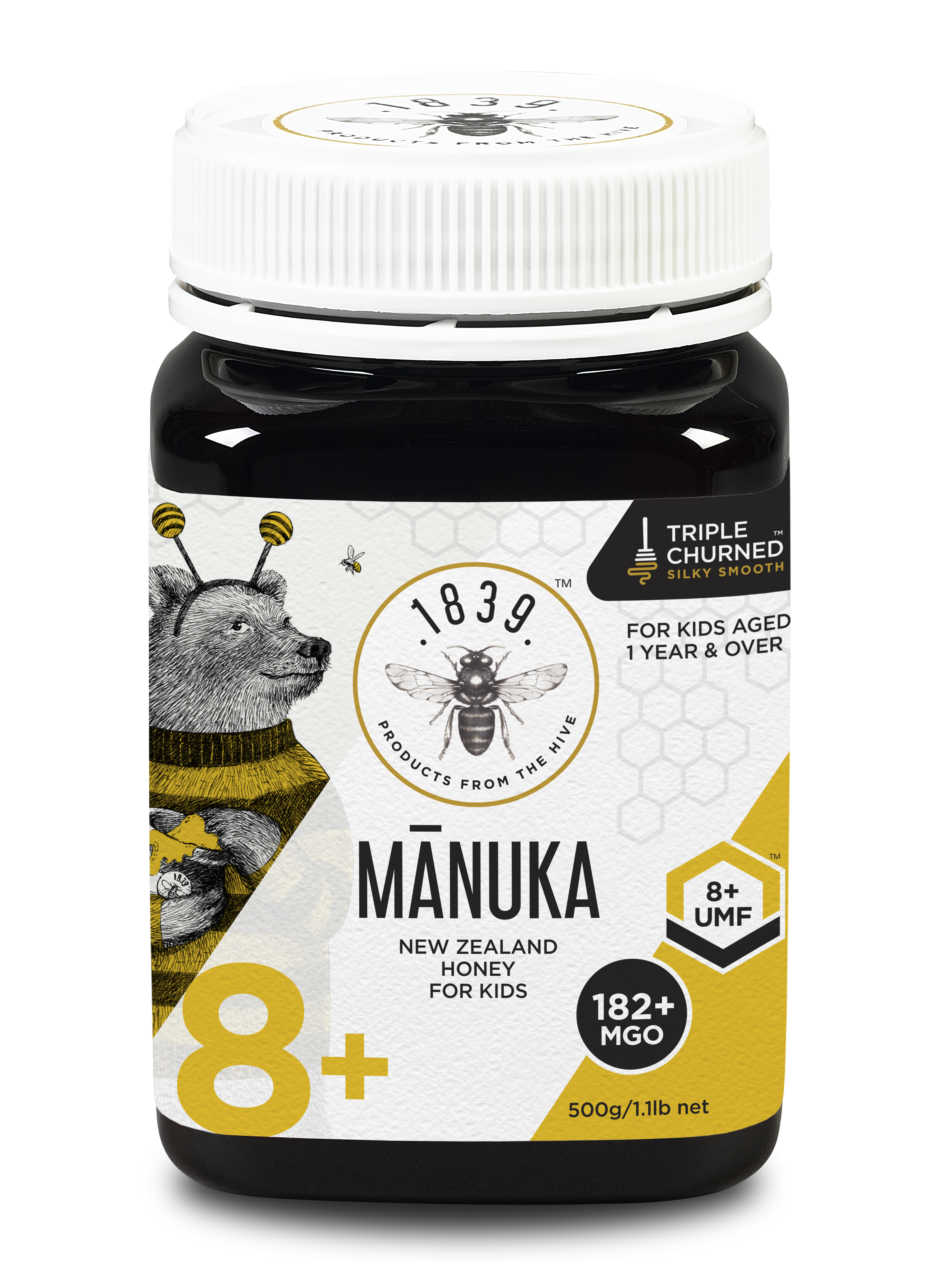 1839 UMF ManukaHoney8+Kids500g