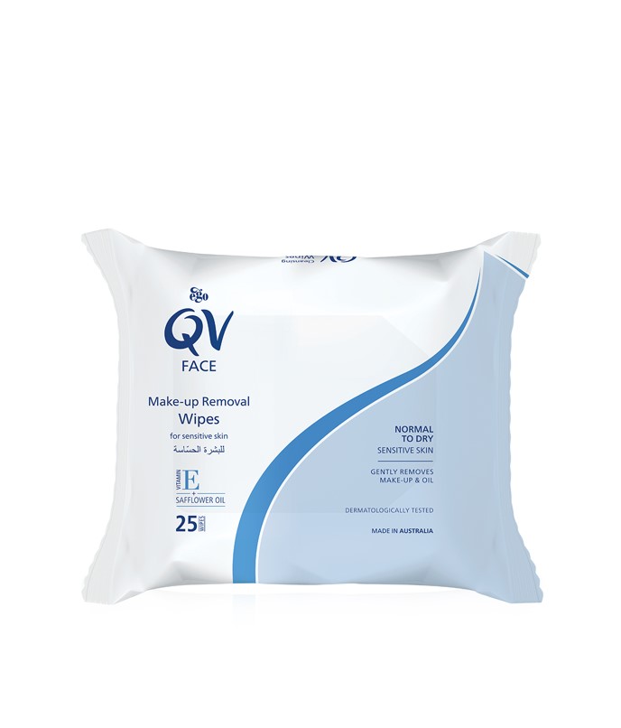 QV Face Make Up removal Wipes 25's