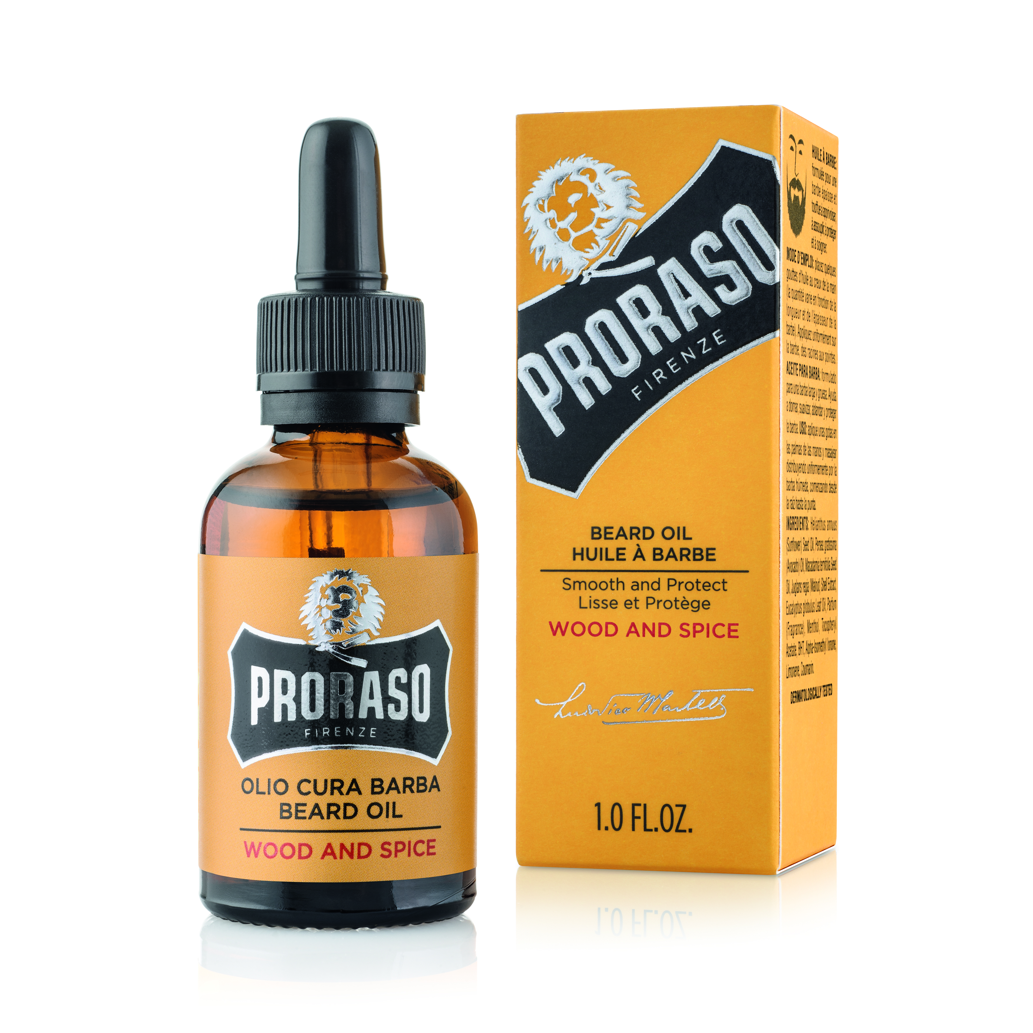 Proraso Beard Oil Wood & Spice 30ml