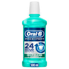 Oral B PRO Expert Deep Clean Mouthwash 500ML