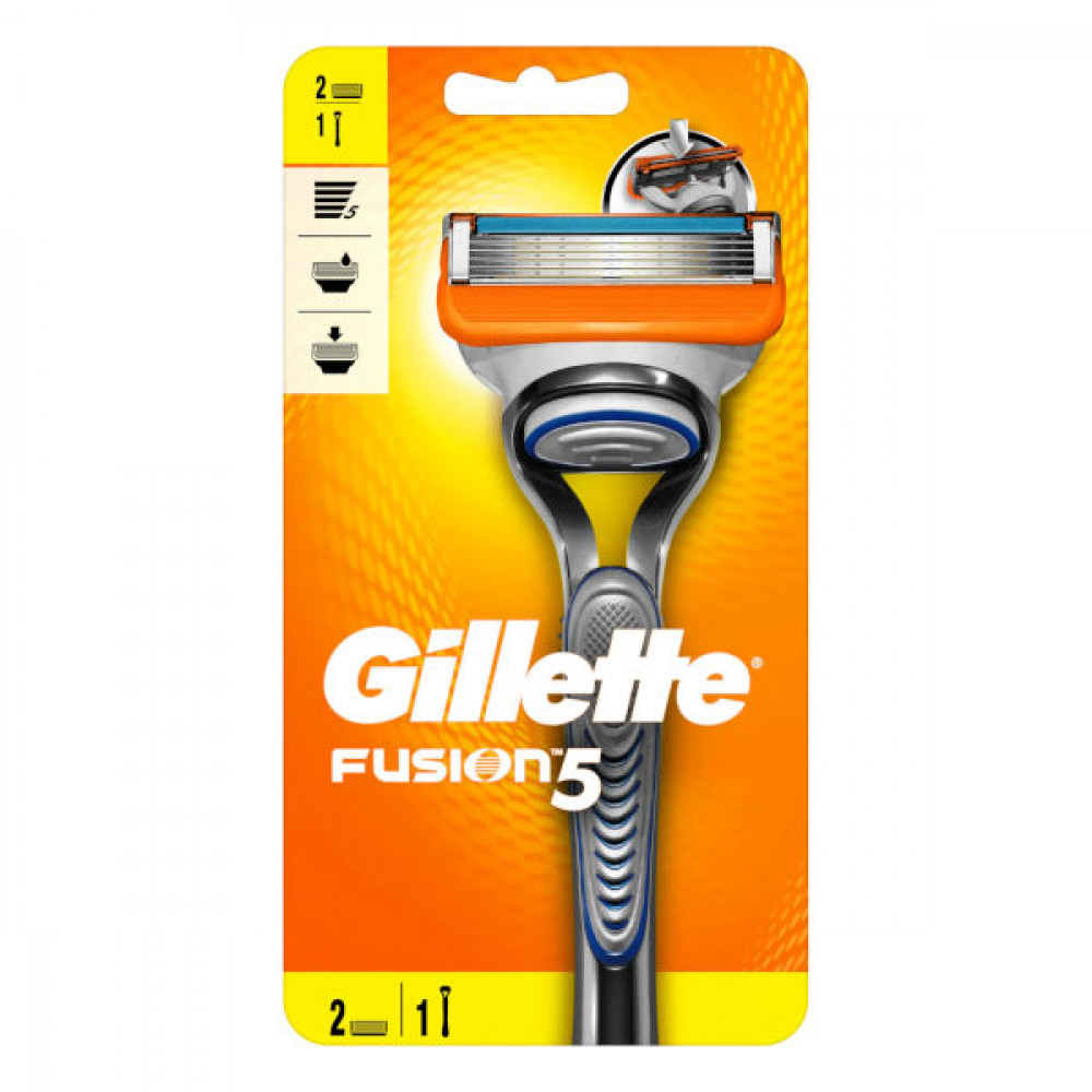 GilletteFusion 5 Handle + 2 Blades