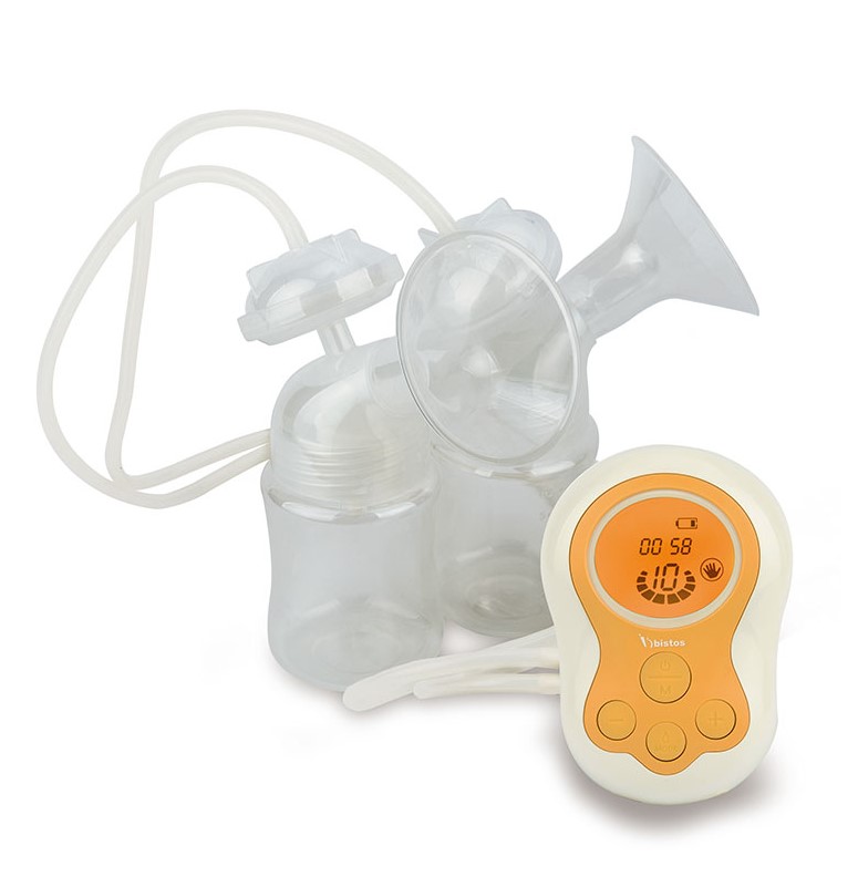 Hi Bebe Plus Double Electric Breast Pump - Orange