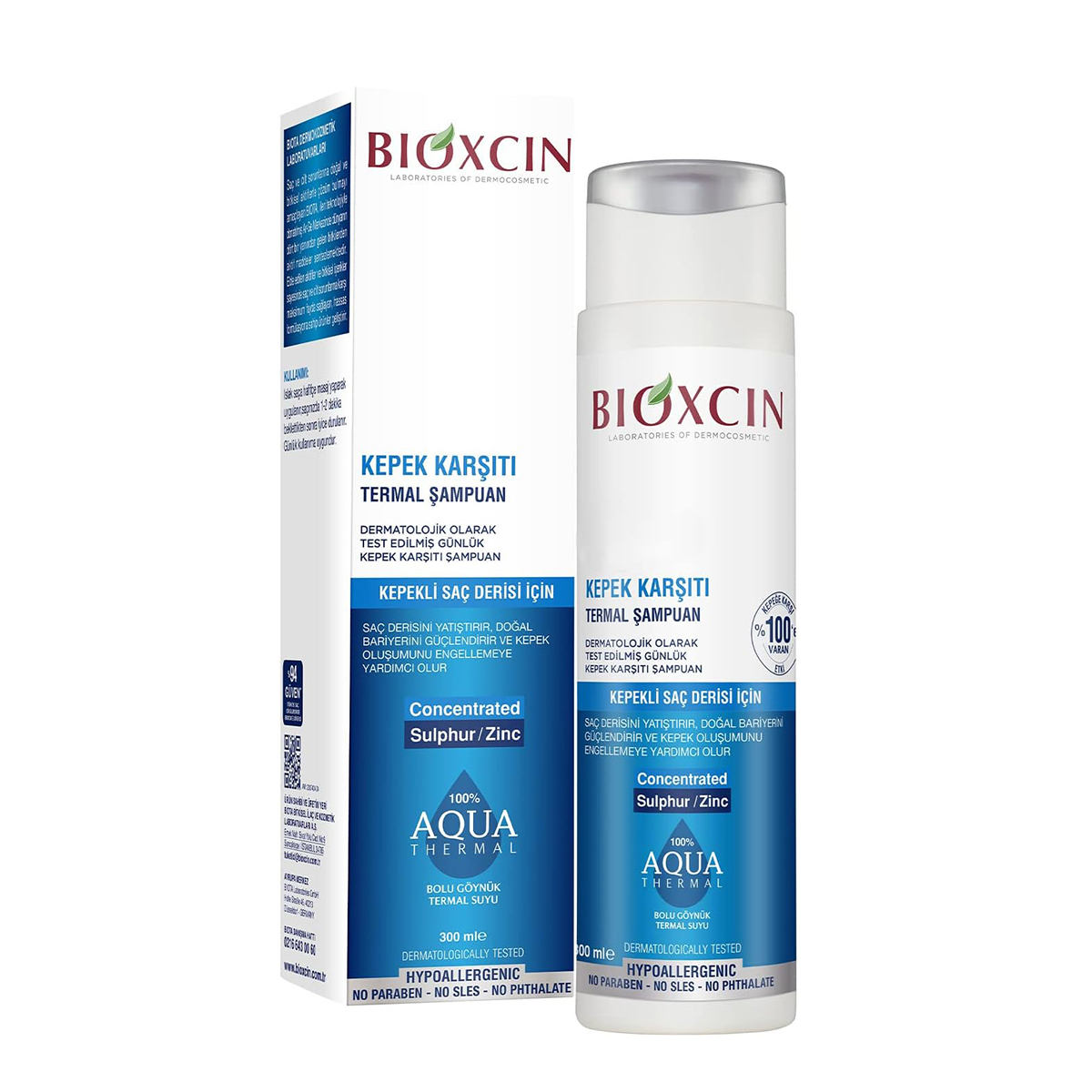 Bioxcin Anti Dandruff Thermal Shampoo Flaky Scalp 300ml