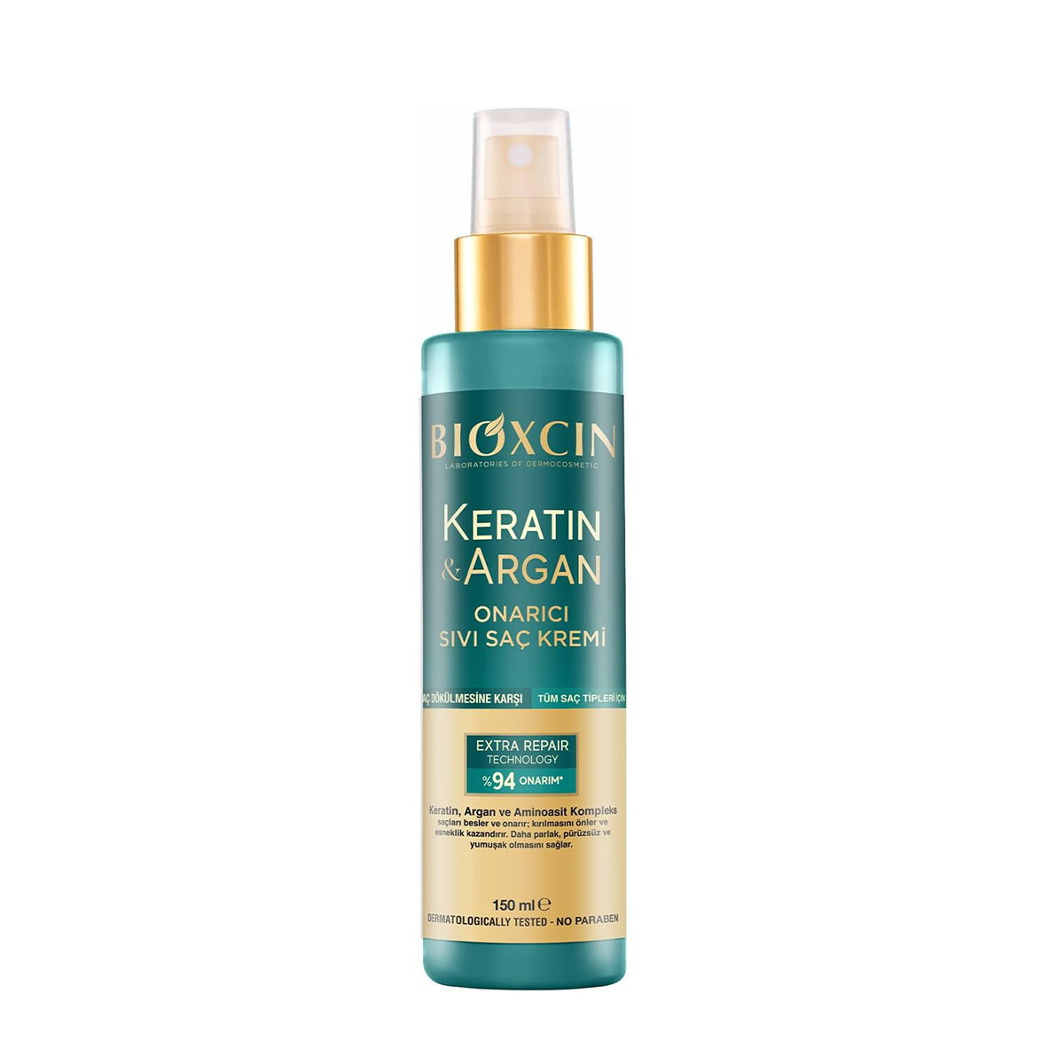 Bioxcin Keratin & Argan Repair Liquid Hair Conditioner 150ml