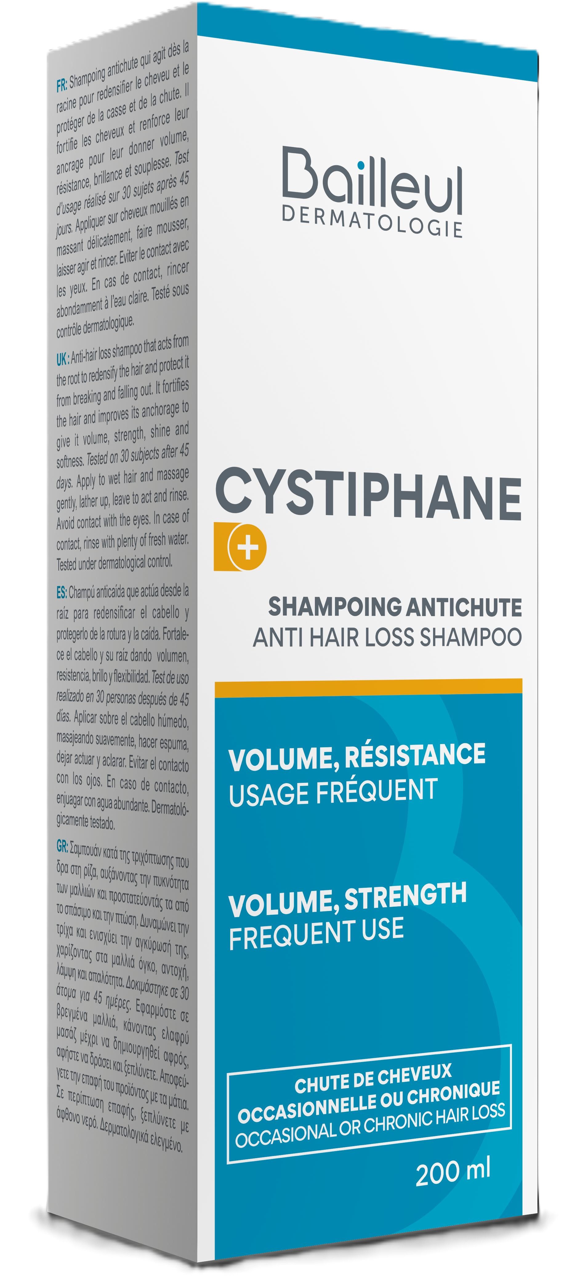 Cystiphane Biorga Anti Hair Loss Shampoo 200ml