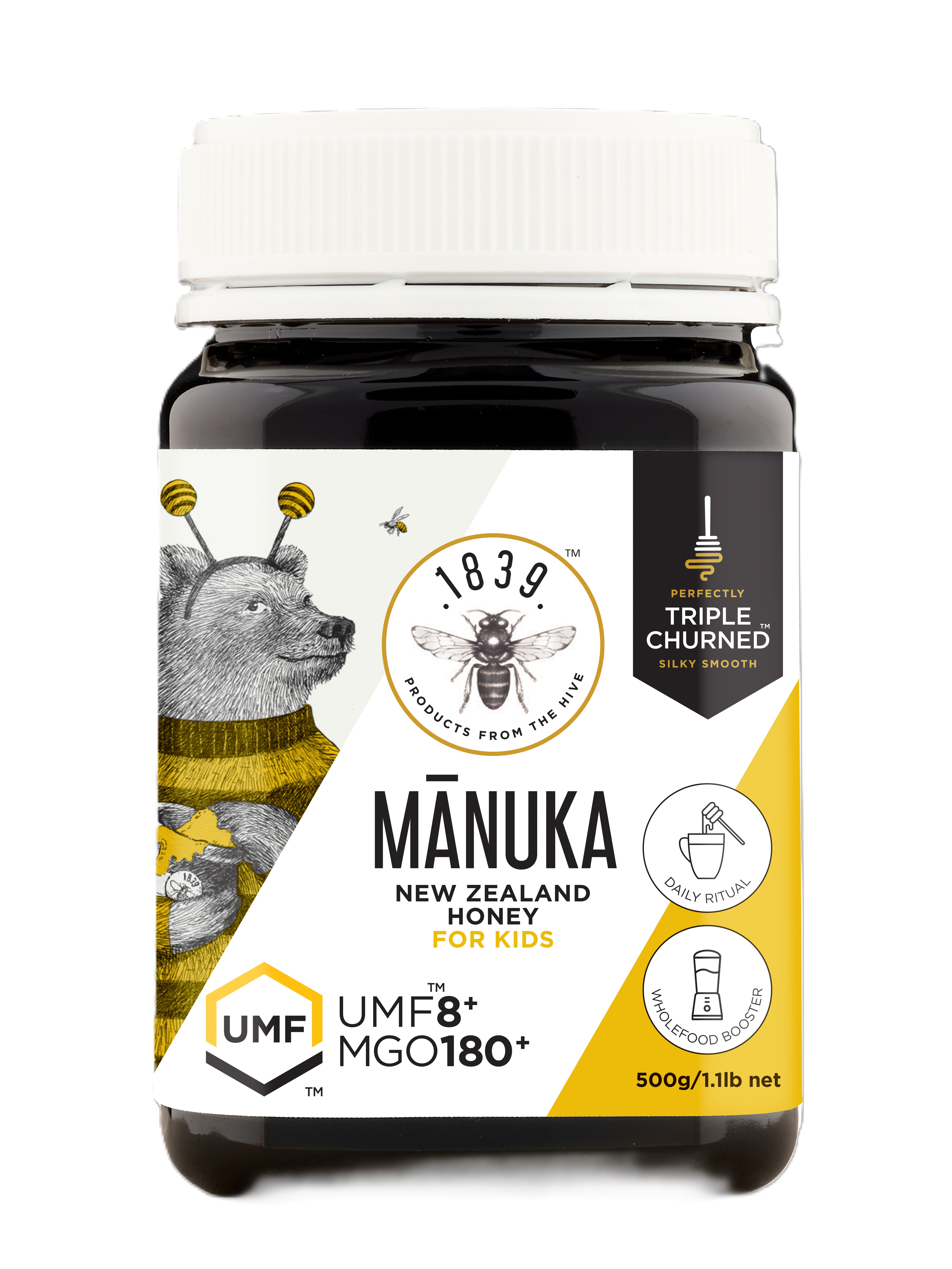 1839 UMF ManukaHoney8+Kids500g