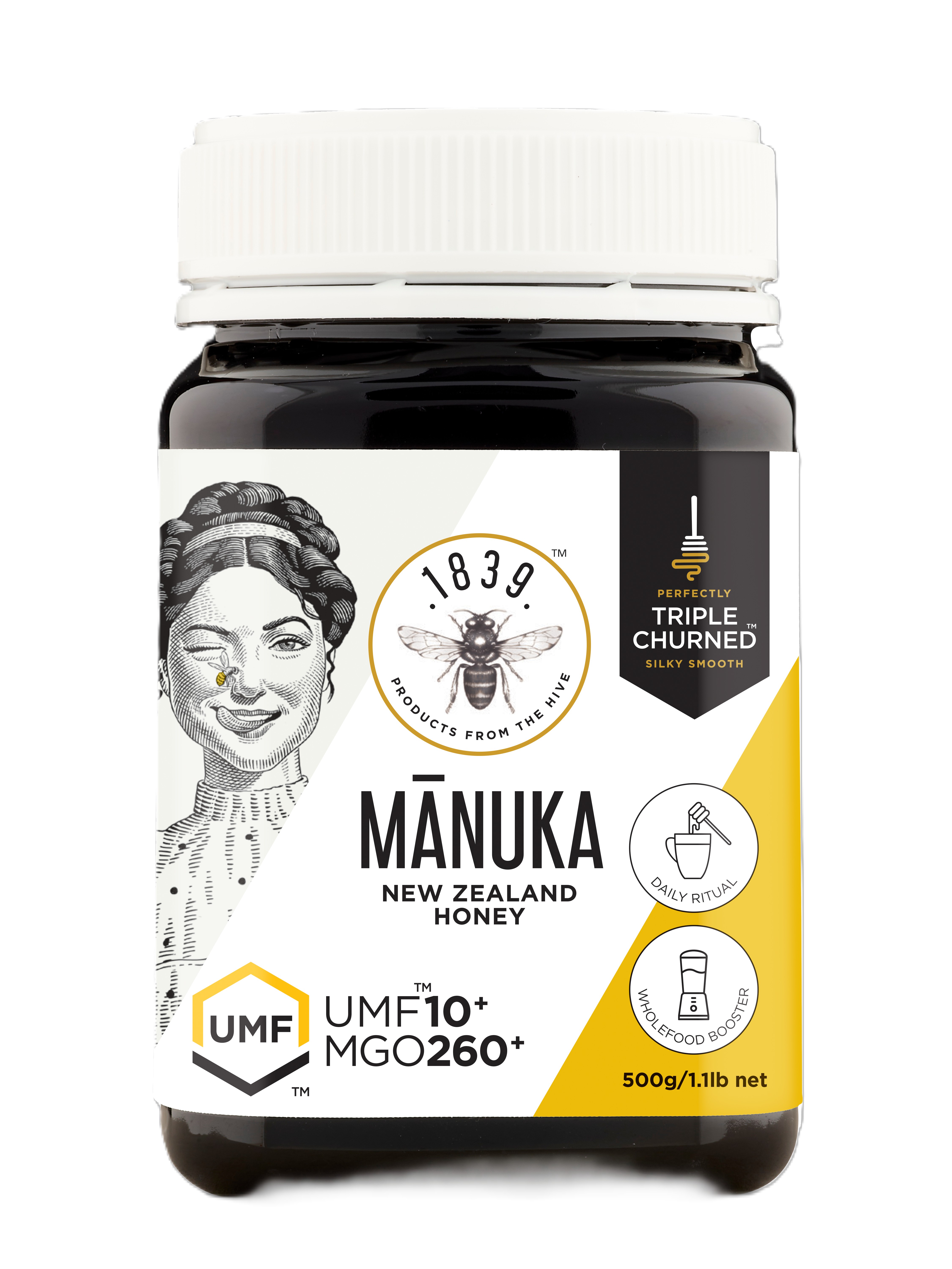 1839 UMF Manuka Honey 10+ 500g