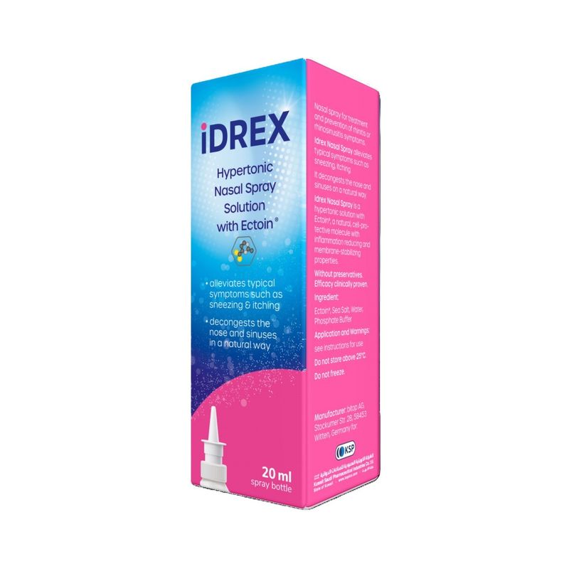 إيدريكس بخاخ للأنف عالي التوتر مع إيكتوين 20 مل