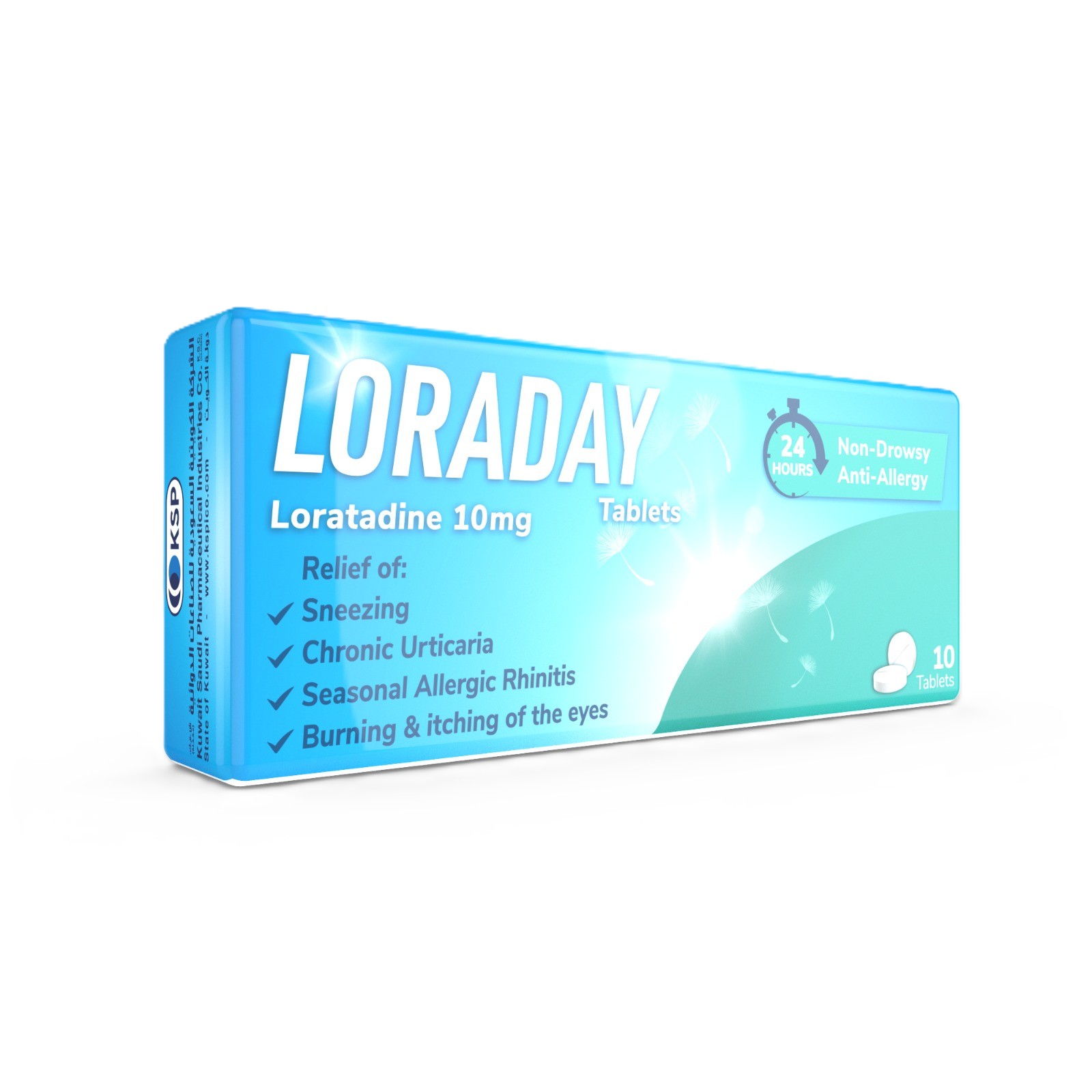 Loraday 10Mg 10 Tablets