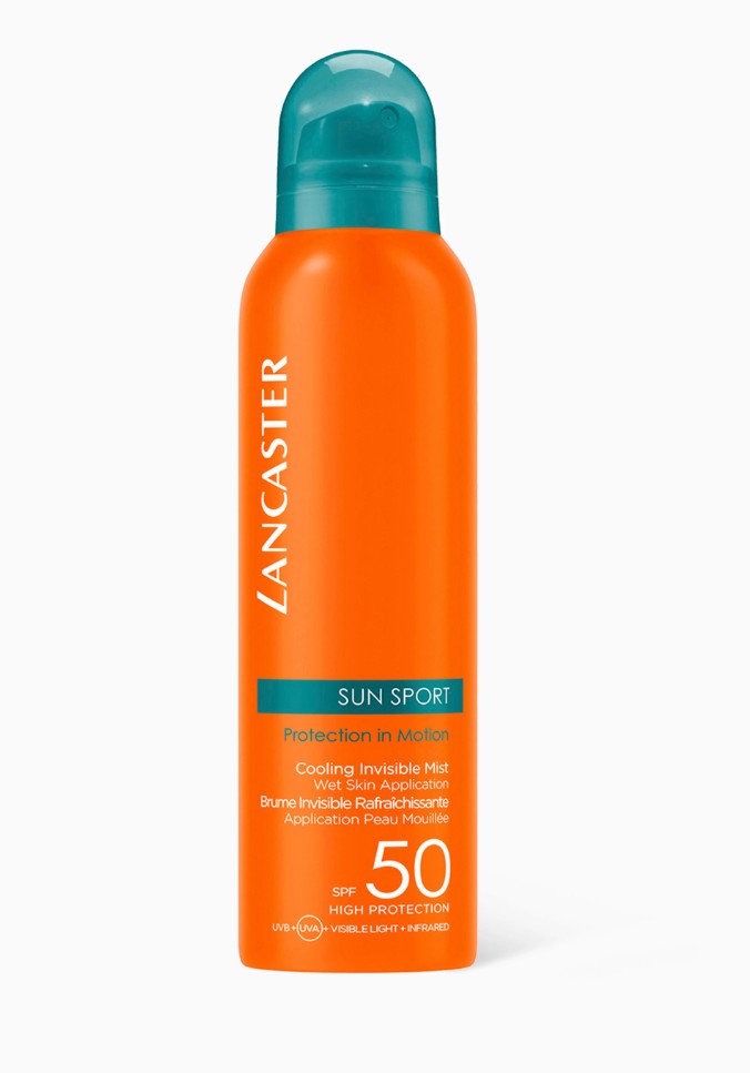 بخاخ سن سبورت شفاف لإنعاش البشرة مع SPF50، ‏200 ملل