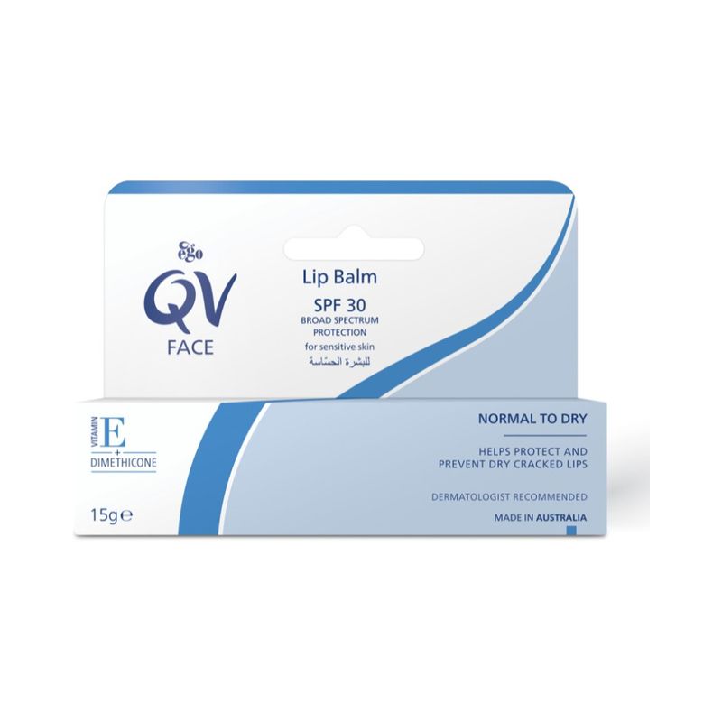 كيوفي فيس ليب بالم SPF30 واقي شمس للشفاه 15 جم