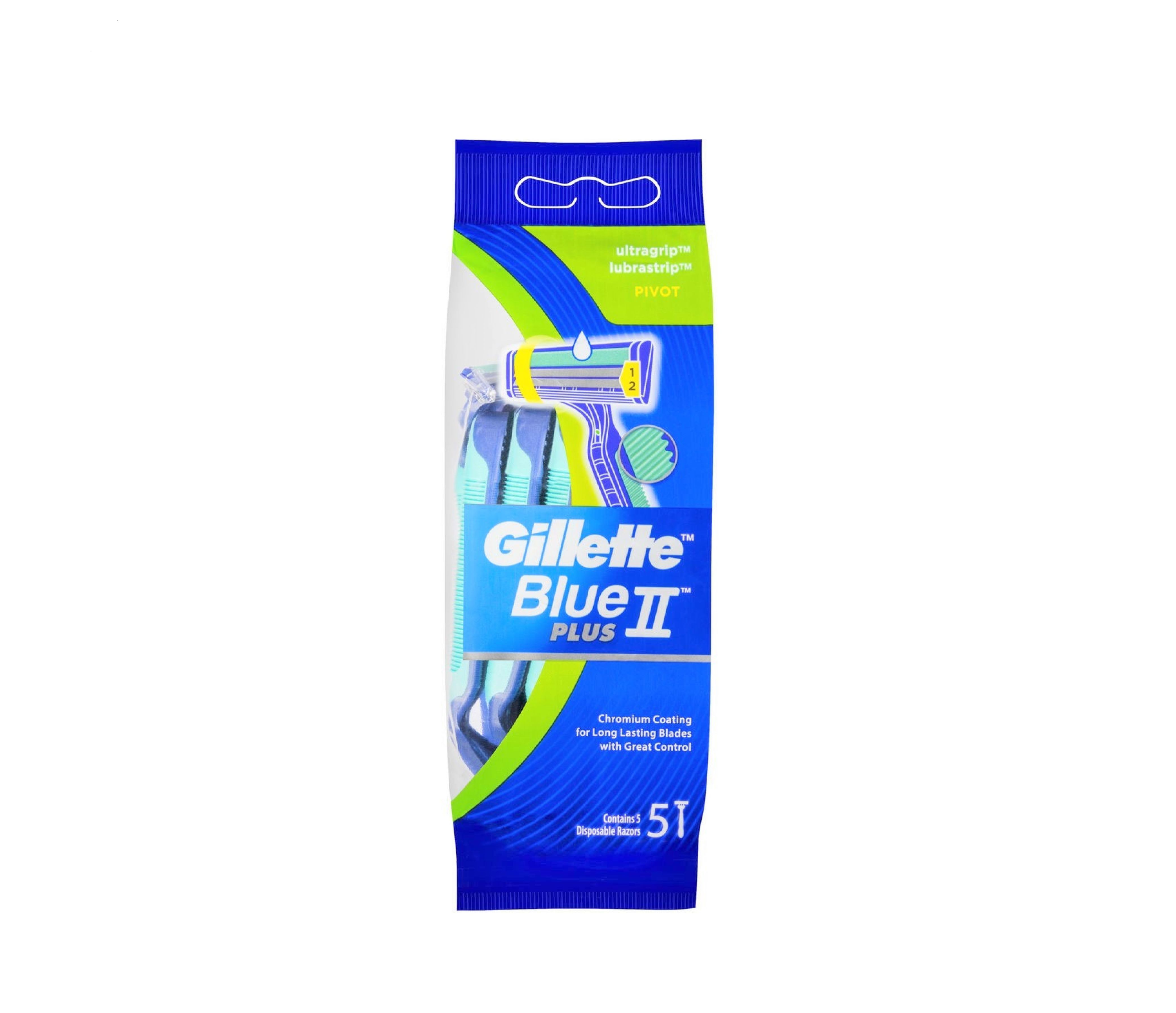 Gillette Blue II Plus 5 Razors