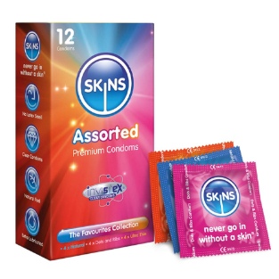 Skins Condoms Assorted 12's