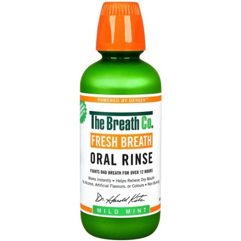 The Breath Co. Fresh Breath Mild Mint Mouth Wash 500Ml